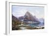 Lyfter from Dosen on the Lyfter Fjord, Norway-Charles Pettitt-Framed Giclee Print