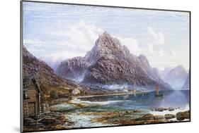 Lyfter from Dosen on the Lyfter Fjord, Norway-Charles Pettitt-Mounted Giclee Print