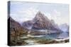 Lyfter from Dosen on the Lyfter Fjord, Norway-Charles Pettitt-Stretched Canvas