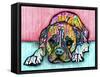 Lying Boxer-Dean Russo-Framed Stretched Canvas