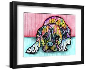 Lying Boxer-Dean Russo-Framed Premium Giclee Print