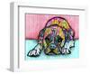 Lying Boxer-Dean Russo-Framed Premium Giclee Print