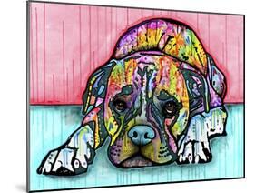 Lying Boxer-Dean Russo-Mounted Giclee Print