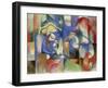 Lying Bull, 1913-Franz Marc-Framed Giclee Print