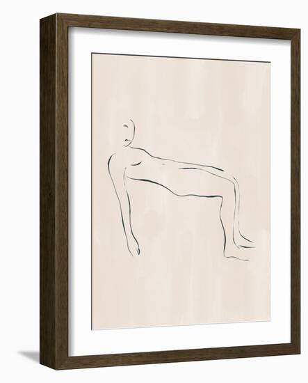 Lying Down-Ivy Green Illustrations-Framed Giclee Print