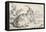 Lying goat, 1670-Adriaen van de Velde-Framed Stretched Canvas