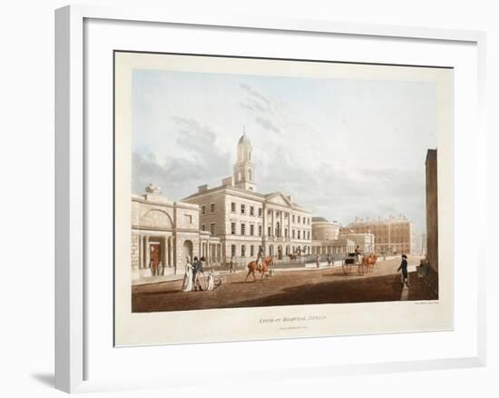 Lying-In Hospital, Dublin, 1795-James Malton-Framed Giclee Print
