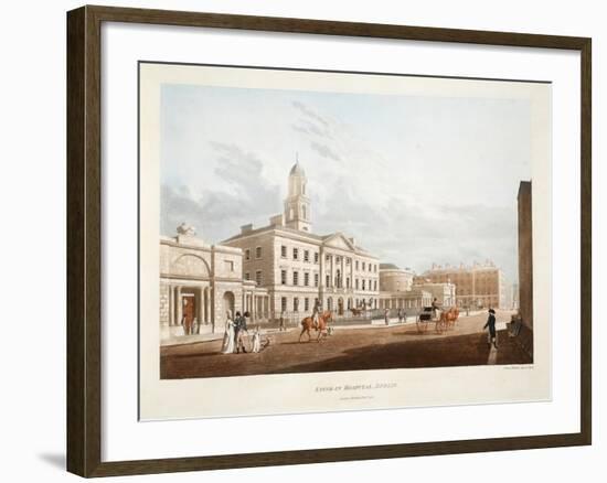 Lying-In Hospital, Dublin, 1795-James Malton-Framed Giclee Print