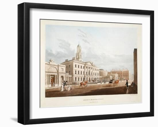 Lying-In Hospital, Dublin, 1795-James Malton-Framed Giclee Print