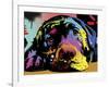 Lying Lab-Dean Russo-Framed Giclee Print