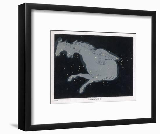 Lying Near the Head of the Figure of Andromeda Lies the Constellation of Pegasus-Charles F. Bunt-Framed Art Print