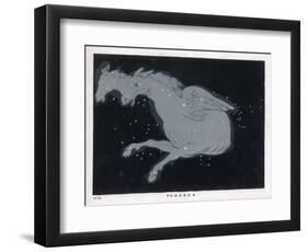 Lying Near the Head of the Figure of Andromeda Lies the Constellation of Pegasus-Charles F. Bunt-Framed Art Print