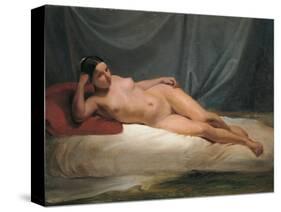 Lying Nude-Antonio Muzzi-Stretched Canvas