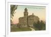 Lyman Hall of Natural History, Syracuse University-null-Framed Art Print