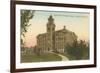 Lyman Hall of Natural History, Syracuse University-null-Framed Art Print