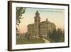 Lyman Hall of Natural History, Syracuse University-null-Framed Art Print