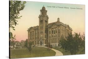 Lyman Hall of Natural History, Syracuse University-null-Stretched Canvas