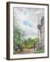 Lyme Park View of House and Gardens, 2015-Vincent Alexander Booth-Framed Giclee Print