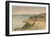 Lyme Regis, Dorset, C.1797 (W/C over Pencil on Textured Paper)-Thomas Girtin-Framed Giclee Print