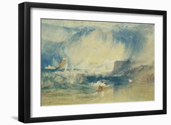 Lyme Regis, Dorset, England, C.1834-J. M. W. Turner-Framed Giclee Print