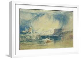 Lyme Regis, Dorset, England, C.1834-J. M. W. Turner-Framed Giclee Print