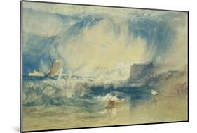 Lyme Regis, Dorset, England, C.1834-J. M. W. Turner-Mounted Giclee Print