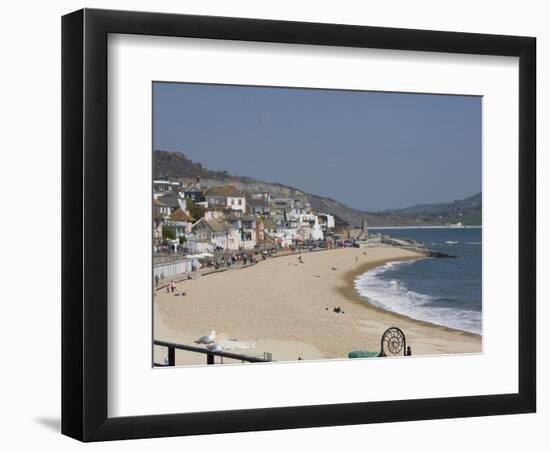 Lyme Regis, Dorset, England, United Kingdom, Europe-James Emmerson-Framed Photographic Print