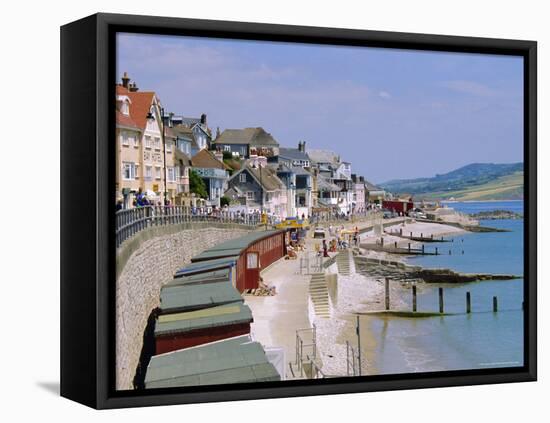 Lyme Regis, Dorset, England-Jeremy Lightfoot-Framed Stretched Canvas