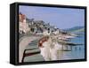 Lyme Regis, Dorset, England-Jeremy Lightfoot-Framed Stretched Canvas