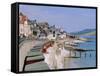 Lyme Regis, Dorset, England-Jeremy Lightfoot-Framed Stretched Canvas