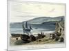 'Lyme Regis, from Charmouth, Dorset', 1814-1825-William Daniell-Mounted Giclee Print