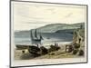 Lyme Regis, from Charmouth, Dorset-William Daniell-Mounted Premium Giclee Print