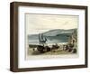 Lyme Regis, from Charmouth, Dorset-William Daniell-Framed Giclee Print