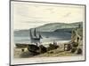 Lyme Regis, from Charmouth, Dorset-William Daniell-Mounted Giclee Print