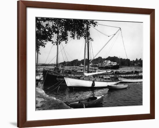 Lymington Harbour-J. Chettlburgh-Framed Photographic Print