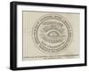 Lynch Law in California, Seal of the Vigilance Committee-null-Framed Giclee Print