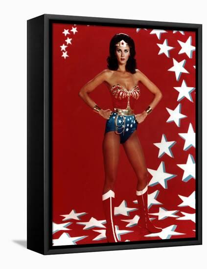 Lynda Carter. "Wonder Woman" [1975], Directed by Alan Crosland.-null-Framed Stretched Canvas