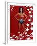 Lynda Carter. "Wonder Woman" [1975], Directed by Alan Crosland.-null-Framed Photographic Print