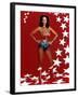 Lynda Carter. "Wonder Woman" [1975], Directed by Alan Crosland.-null-Framed Photographic Print