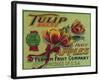 Lynden, Washington - Tulip Apple Crate Label-Lantern Press-Framed Art Print