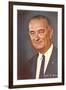 Lyndon B. Johnson-null-Framed Art Print