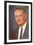 Lyndon B. Johnson-null-Framed Art Print