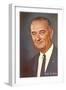 Lyndon B. Johnson-null-Framed Art Print