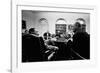 Lyndon Johnson Meeting with Civil Rights Leaders at the White House, March 16, 1966-null-Framed Photo