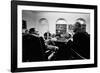 Lyndon Johnson Meeting with Civil Rights Leaders at the White House, March 16, 1966-null-Framed Photo