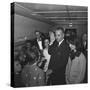 Lyndon Johnson Takes the Oath of Office after Kennedy's Assassination, Nov. 22,1963-null-Stretched Canvas