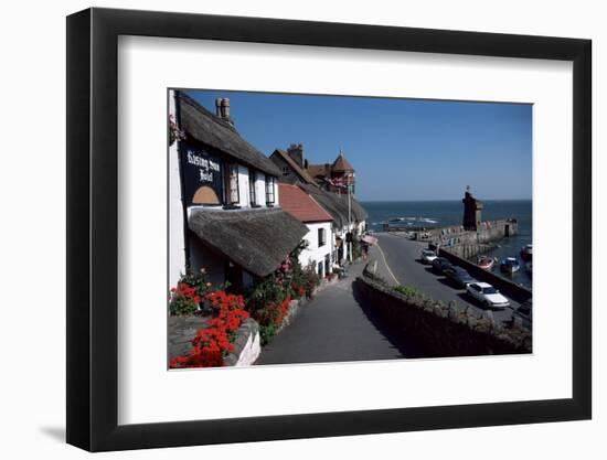 Lynmouth, Devon, England, United Kingdom-Cyndy Black-Framed Photographic Print