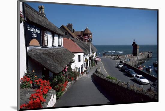 Lynmouth, Devon, England, United Kingdom-Cyndy Black-Mounted Photographic Print