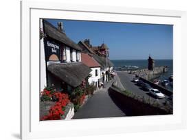 Lynmouth, Devon, England, United Kingdom-Cyndy Black-Framed Photographic Print