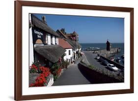 Lynmouth, Devon, England, United Kingdom-Cyndy Black-Framed Photographic Print